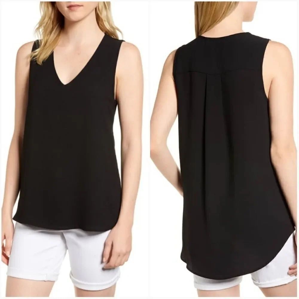 Gibson Reagan V-Neck Drop Back Top